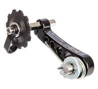 Point 10104501 - Tendicatena Single Speed I - C -C = 68 mm, Alluminio, Colore: Nero