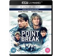 Point Break (4K UHD Blu-ray) Gary Busey Lori Petty Keanu Reeves Patrick Swayze