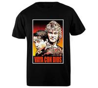 Point Break Vaya con Dios T-Shirt Basic da Uomo Nera in Cotone