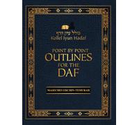 Point by Point Outline of the Daf: Erchin - Temurah