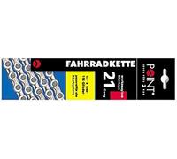 Point, Catena bicicletta Sl-270 cromata Kette Sl-270, Argento (verchromt), Taglia unica