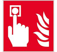 Point d'alarme incendie - L.150 x H.150 mm