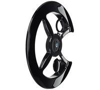 Point - Disco di Protezione in PVC per Catena, a Fissaggio Universale, Nero (Nero), 42-44 Denti