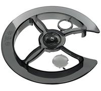 Point - Disco di Protezione in PVC per Catena, a Fissaggio Universale, Trasparente (Trasparente), 42-44 Denti