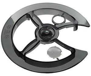 Point - Disco di Protezione in PVC per Catena, a Fissaggio Universale, Trasparente (Trasparente), 46-48 Denti