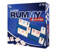 Point Games Rummy Cube - Set Per 6 Giocatori, Gioco Classico Per Famiglie, Età 8+ Con Più Piastrelle, Sei Scaffali, Ideale Per Bambini, Adulti E Serate Di Gioco In Famiglia