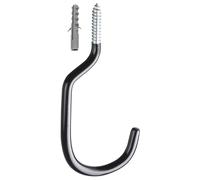 Point Gancio da parete e da soffitto XL 20-nero