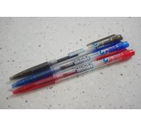 POINT & LINE KNOCK 0,5 mm penna a sfera inchiostro gel set da 3 pezzi (misto)