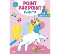 Point par point évolutif les licornes - Dès 5 ans - 15 à 50 points