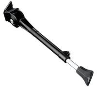 Point Park 24001400 Deluxe - Supporto regolabile, Alluminio/acciaio, Per biciclette da 20 pollici a 28 pollici, Nero/Argento