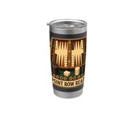 POINT ROW READY Backgammon Strategia Pedine Bicchiere termico in acciaio inox doppia parete