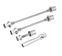 Point, Set Assi a sgancio rapido, con Leva, 110 x 145 x 45 mm, Argento (verchromt)