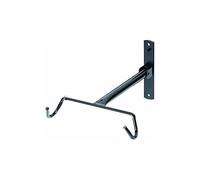 Point Supporto per Bicicletta a Parete - Cornice sospensore - Verso l' Alto. Quando Non in Uso - Materiale di Fissaggio Incluso - 20 kg Portata, Colore Nero, 13602400