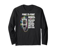 Point To Point Wired Vacuum Tube Vintage Audio Amp Maglia a Manica