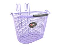 Point VR Colour 05107800 - Cestino da Bicicletta da Bambini, 25 x 16 x 16 cm, Colore: Viola