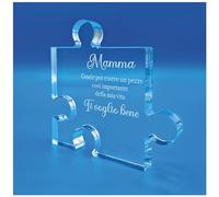 Point20.it - PuzzlePlex Regalo Papà, Regalo Festa Del Papà, Puzzle a Blocchi in Acrilico Inciso, Regali da Fare al Papà, Regalo Papa Compleanno da Figlia Figlio, Regalo Natale Papà, Natale (Papà)