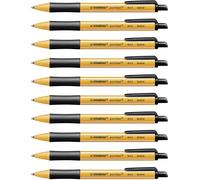 POINTBALL PENNA A SPERA ECOSOSTENIBILE CO2 NEUTRAL CONFEZIONE DA 10 NERO SCRITTU