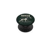 Pointer Bird Caccia Cane Dove Gli Uccelli Volano PopSockets PopGrip Adesivo
