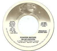 POINTER SISTERS - I'M SO EXCITED 12 INCH (12" SINGLE) UK PLANET 1984