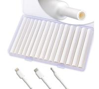 Pointool Guaina Termorestringente Bianca, Rapporto 3:1, 6,4 mm/7,9 mm/9,5 mm, Tubo Termorestringente Guaine Termorestringenti Autosaldanti Riparazione e Protezione di Cavi per Telefoni ed Auricolari