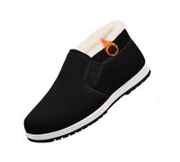 POIOZXD Scarpe invernali ortopediche antiscivolo termiche da uomo leggere calde foderate in pelliccia da esterno stivaletti slip-on Fuzzy caldo impermeabile inverno stivali da passeggio scarpe in