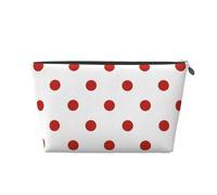 Pois Pois Punto Rosso, Borsa da toilette Borsa per trucco Borsa per cosmetici Borsa da toilette da viaggio portatile