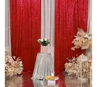 Poise3EHome - Tenda con lustrini, decorazione per feste, Sandali Adventure Seeker, punta chiusa - T - Bambini, 2x8 ft x2Pcs