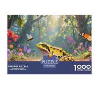 Poison Dart Frog 1000 Pezzi Wildlife Puzzle Adulti Multicolore Esclusiva Amazon Regalo Per Adulti E Bambini Da 14 Anni E Più 38x26cm/1000pcs