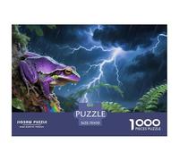 Poison Dart Frog 1000 Pezzi Wildlife Puzzle Di Carta Divertimento Festa Aziendale Regalo Per Adulti E Bambini Da 14 Anni E Più 70x50cm/1000pcs