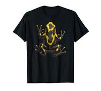 Poison Dart Frog Climbing Design Realistico Jungle Anfibio Maglietta