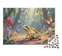 Poison Dart Frog Puzzle 1000 Pezzi Puzzle Per Adulti E Ragazzi Tropical Rain Forest ImpossiblPuzzl Puzzle Rilassamento E Intelligence Regalo Per Amore E Amico 1000pcs (75x50cm)