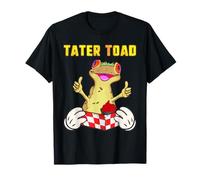 Poison Dart Frogs Cartoon Retro Rockabilly Anni Cinquanta Patata Maglietta