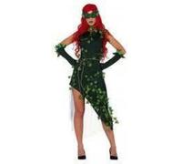 Costume antieroina botanica pianta cattiva edera donna