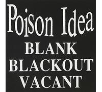 Poison Idea Blank Blackout Vacant (CD) Album