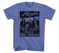 Poison - Look What Tour 2 - Manica Corta - Erica - Adulti - T-Shirt