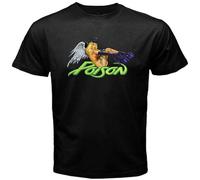 Poison Old School Rock Band Men's T-Shirt Size L