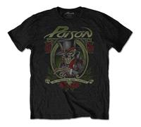 Poison - T-Shirt # S Black Unisex # We Trust