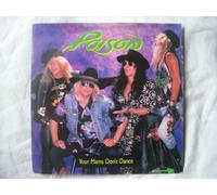 POISON - YOUR MAMA DON'T DANCE[12CL523]1988 VINYL 12" 3 TRACK EP POISON