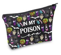 Poison Zipper Bag Villains Gift in My Poison Era Makeup Bag per i cattivi fan streghe regalo male regalo Scegli il tuo regalo veleno, Poison Era Borsa, Borse cosmetiche