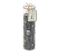 Poisonous Plants Deadly Nightshade - Candela in vetro gotico, 70 ore di combustione, design misterioso per l'arredamento della casa