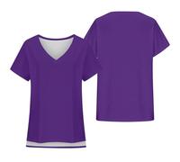 POIUIYQA Magliette Personalizzate per Uomo/Donna Progettare la Propria Camicia Aggiungi Testo/Immagine/Logo T-Shirt in Cotone Personalizzata con Foto Stampata Fronte/Retro