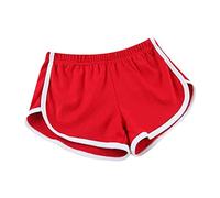 POIUIYQA Pantaloncini Lino Donna a Vita Alta Larghi, Cotone Morbido Miscelato, Tasche Funzionali e Design Senza Cuciture Visibili