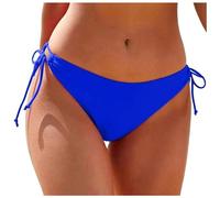 POIUIYQA Slip Bikini Brasiliano da Donna Slip Bikini Pezzo sotto Costume Tanga Vita Bassa Pantaloni da Nuoto Surf Piscina