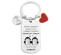 POIUYTRE Regali Natale Coppia Regalo San Valentino per Lui San Valentino per Lei Portachiavi Coppia Idee Regalo Coppia Regalo pe Lui/Lei Regalo Coppia Compleanno (1)