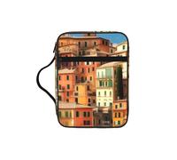 pojknbv Bella Italia Stampa Bibbia Storage Bag Scripture Holder Religiosa Chiesa Accessorio Viaggio Devozionale