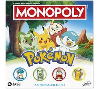 Monopoly edizione Pokémon, gioco da tavolo - Versione francese