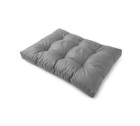 POKAR Cuscino-sedile 120x80x12cm per Divano da Giardino Impermeabile, per Bancali, Comoda Seduta, Schiuma fredda, senza Pallet, beige