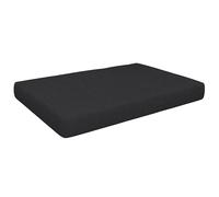 POKAR Cuscino-sedile 120x80x15cm per Divano da Giardino,fodere asportabile e lavabile, per Bancali, comoda Seduta per Interno ed Esterno, schiuma fredda, DYI - fai da te, senza Pallet, antracite