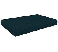 POKAR Cuscino-sedile 120x80x15cm per Divano da Giardino,fodere asportabile e lavabile, per Bancali, comoda Seduta per Interno ed Esterno, schiuma fredda, DYI - fai da te, senza Pallet, verde scuro