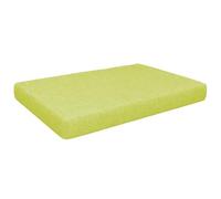 POKAR Cuscino-sedile 120x80x15cm per Divano da Giardino,fodere asportabile e lavabile, per Bancali, comoda Seduta per Interno ed Esterno, schiuma fredda, DYI - fai da te, senza Pallet, Lime